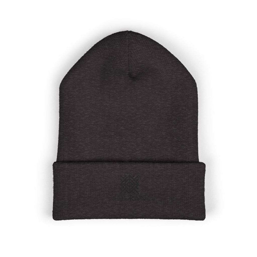 Embroidered Sovran Logo Beanie - Classic Cuffed Knit Hat