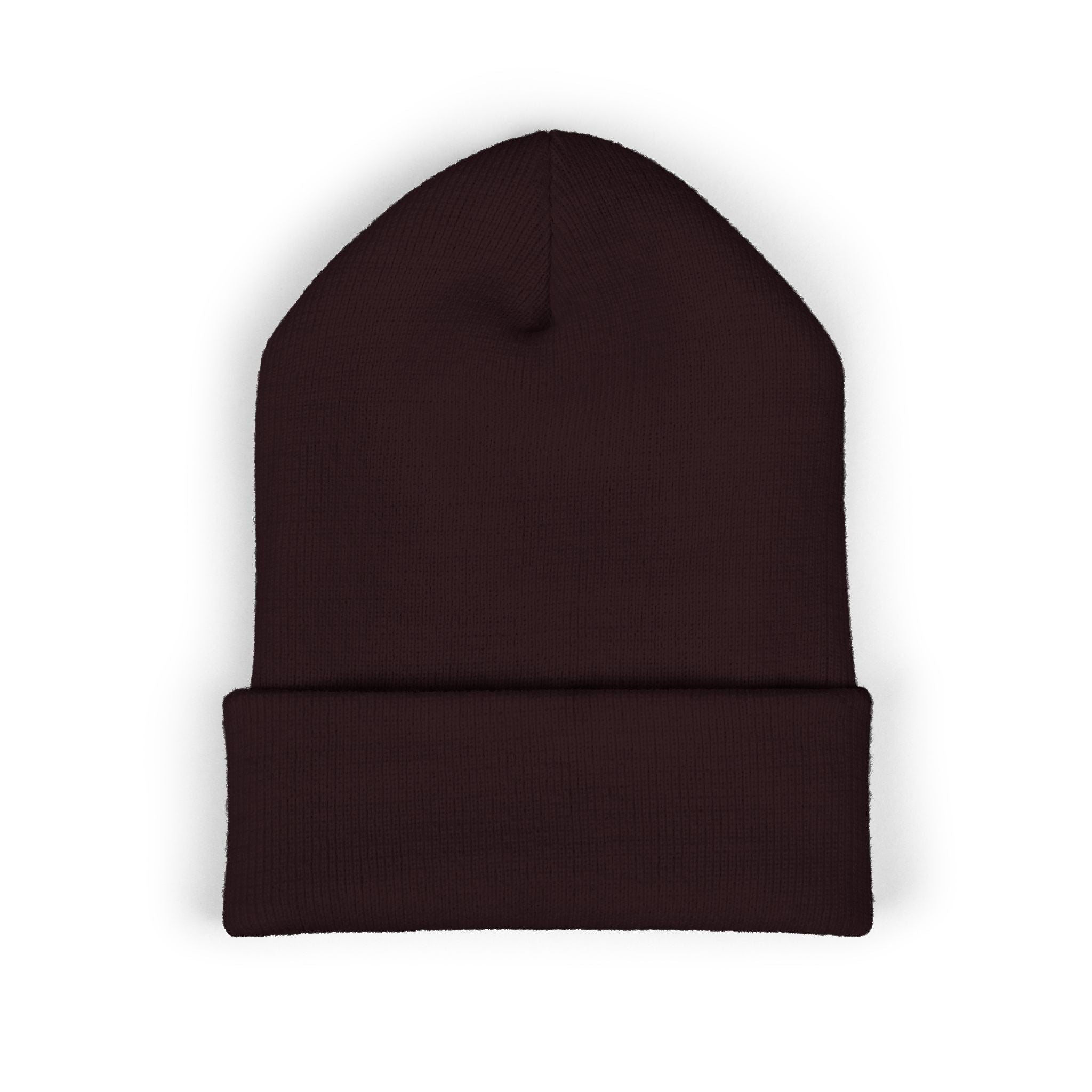 Embroidered Sovran Logo Beanie - Classic Cuffed Knit Hat