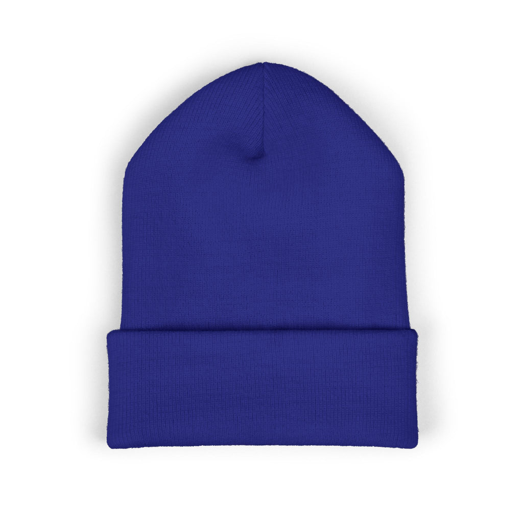 Embroidered Sovran Logo Beanie - Classic Cuffed Knit Hat